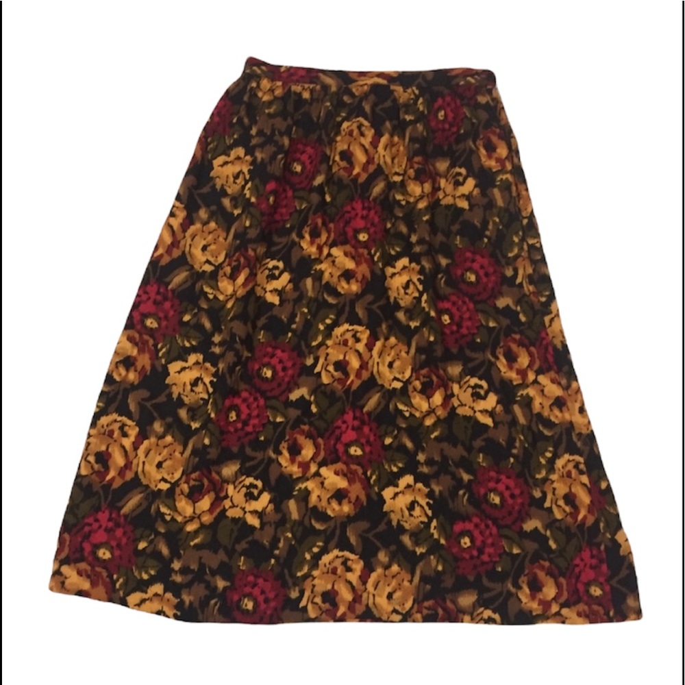 Alfred Dunner Floral Skirt
